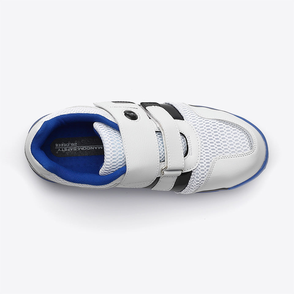 マンダムセーフティーLight#769　ブルー/ホワイトのアッパー