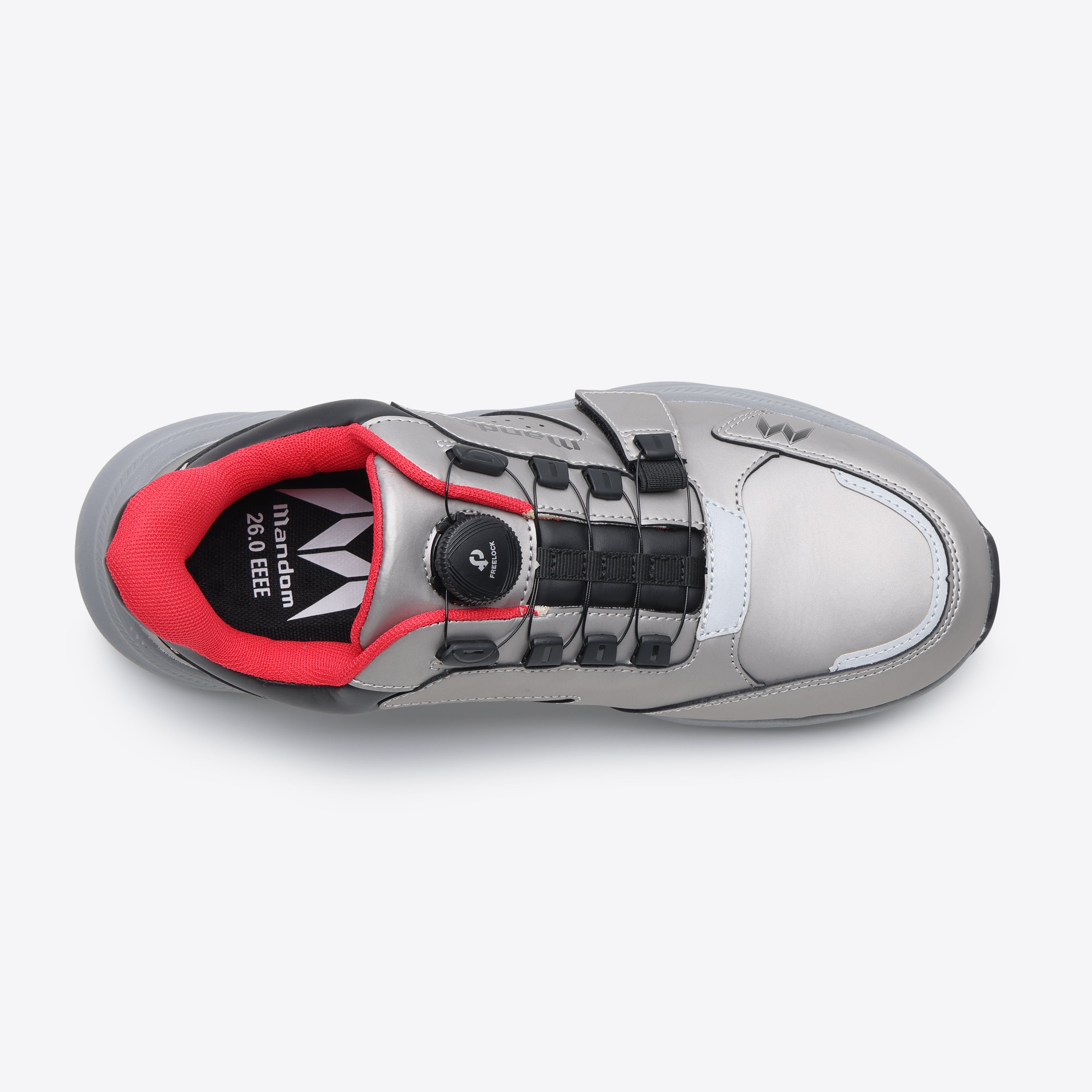 ダイヤルタイプの先芯入り ワークシューズマンダムDIAL EZ＃919のアッパー