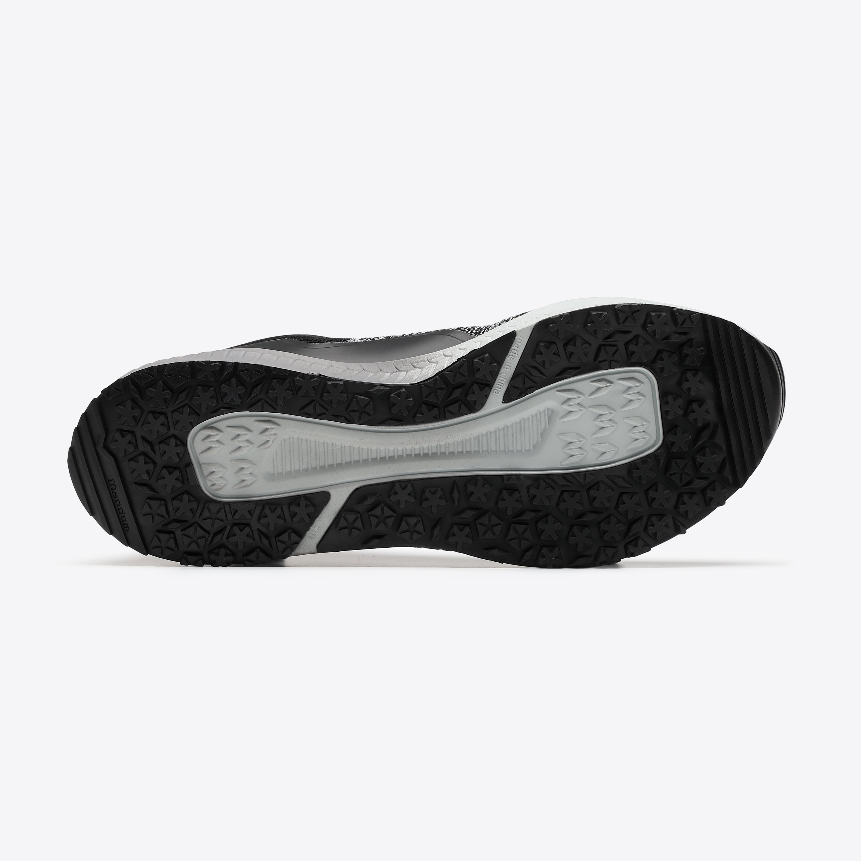 マンダムニットSOC＃202　グレーのソール　右向き