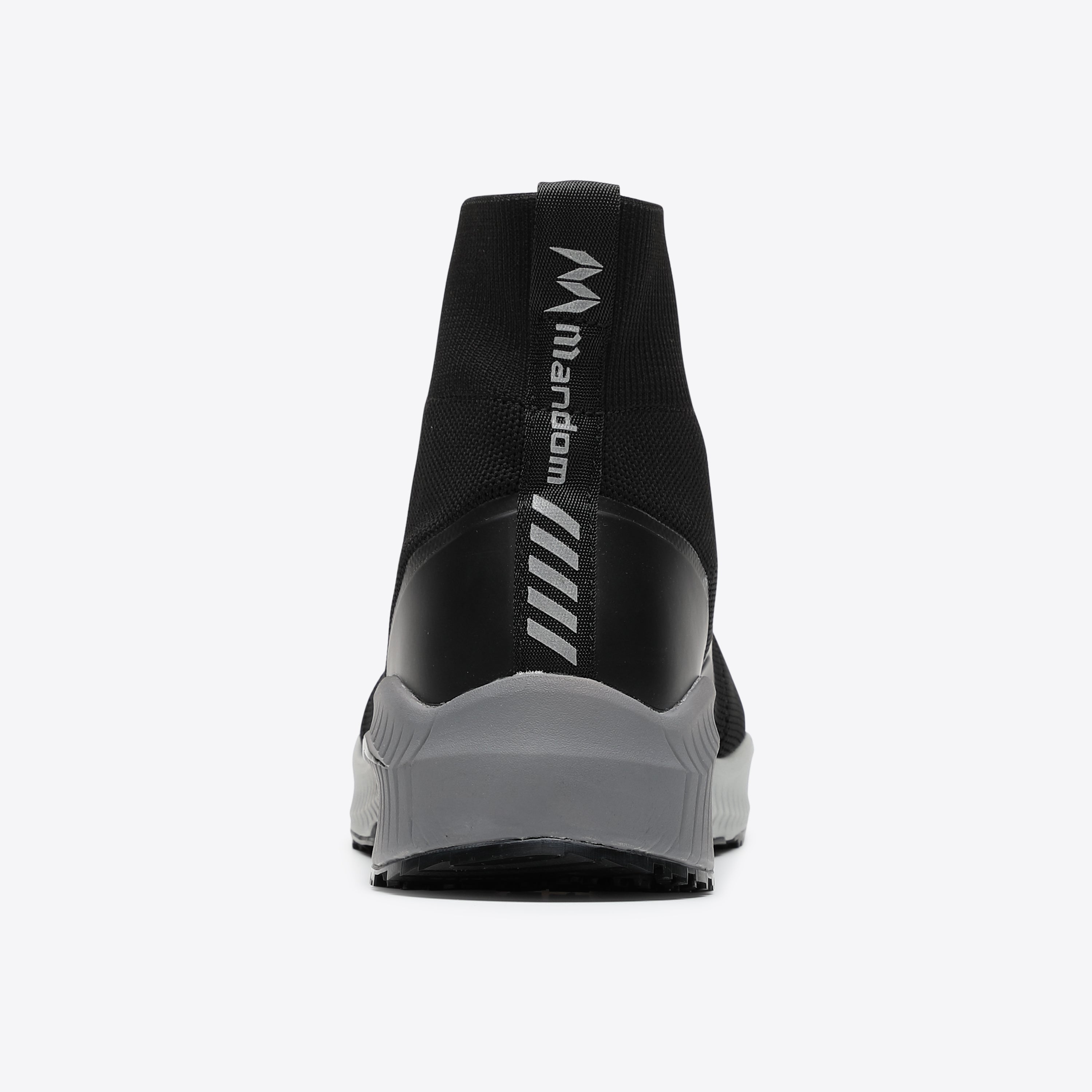 マンダムニットSOC＃203　ブラックのかかと