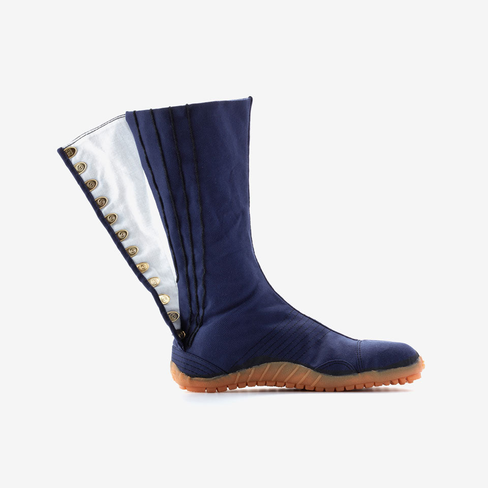 プロガードジョグ12枚　紺の右向き画像