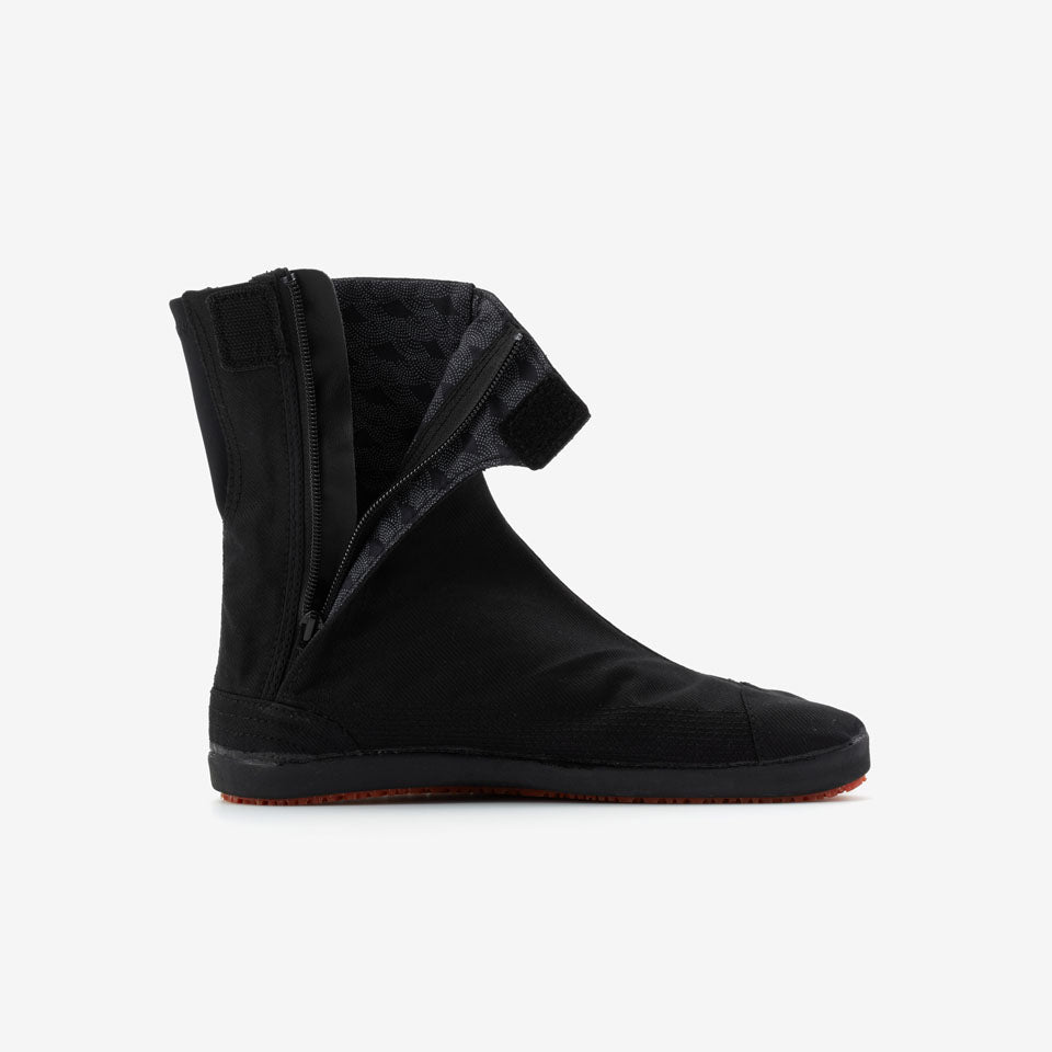 祭走ファスナー黒の右向き画像