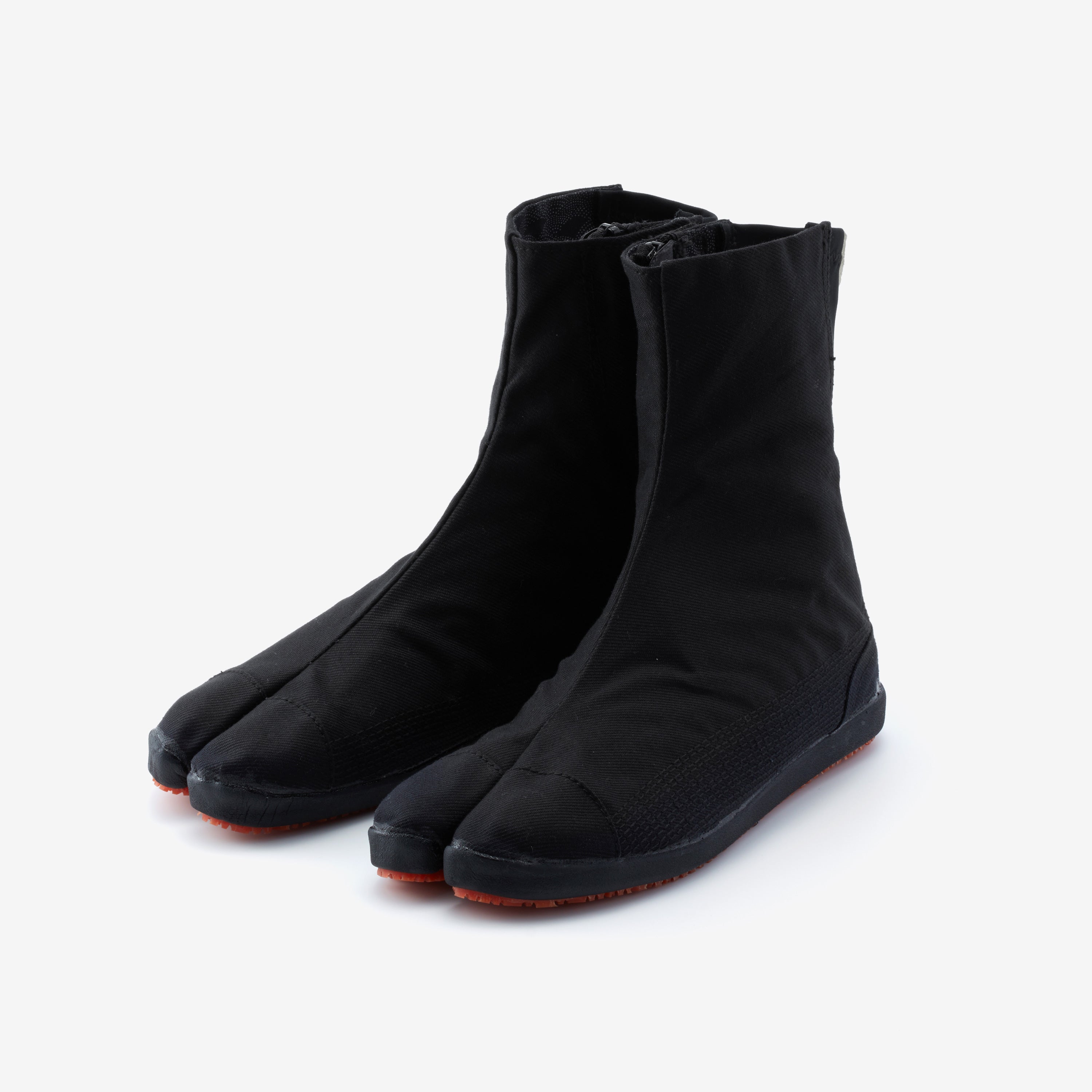 祭走ファスナー黒の両足