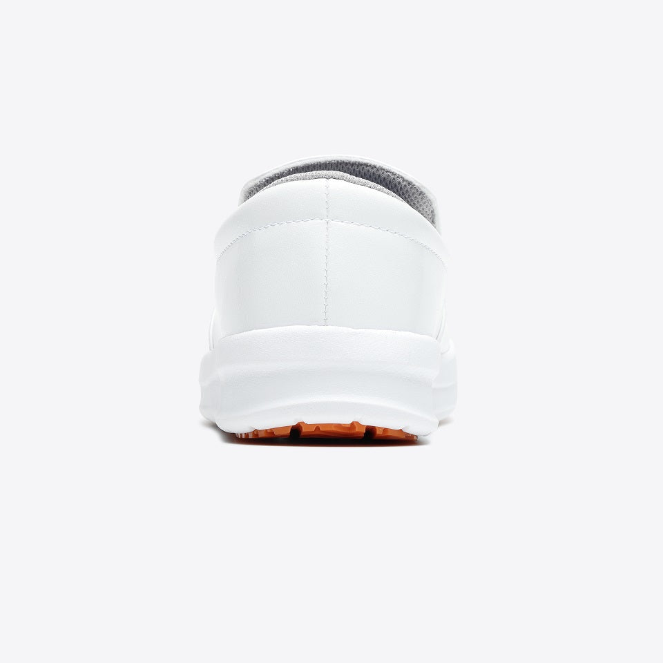 キッチンシューズ ウルトラソール＃73ホワイトのかかと