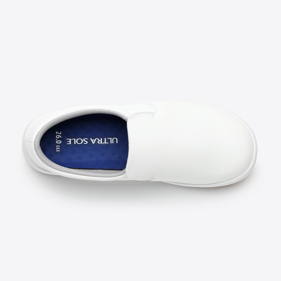 キッチンシューズ ウルトラソール＃73ホワイトのアッパー