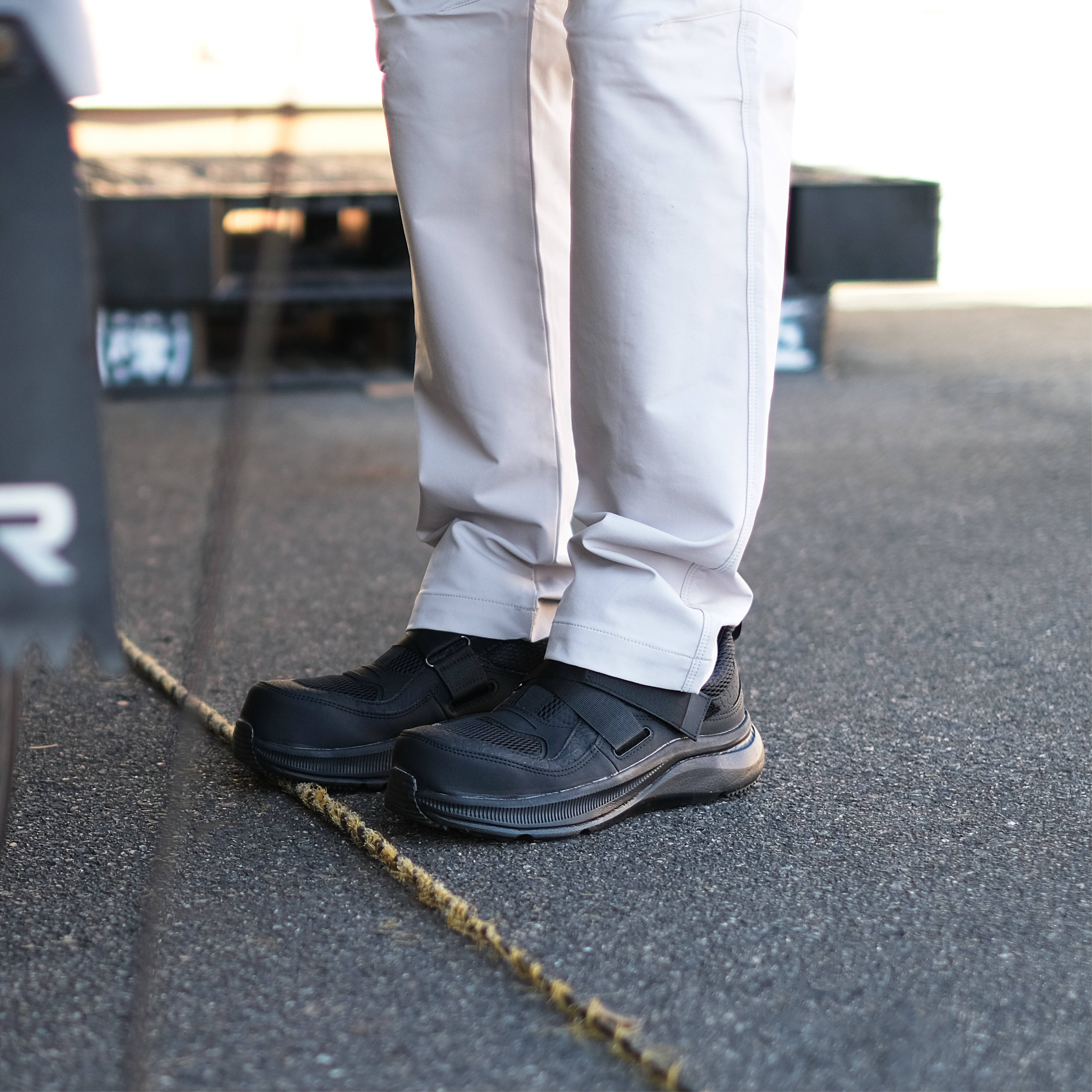 マンダムFLY-UP#750　ブラックの着用画像